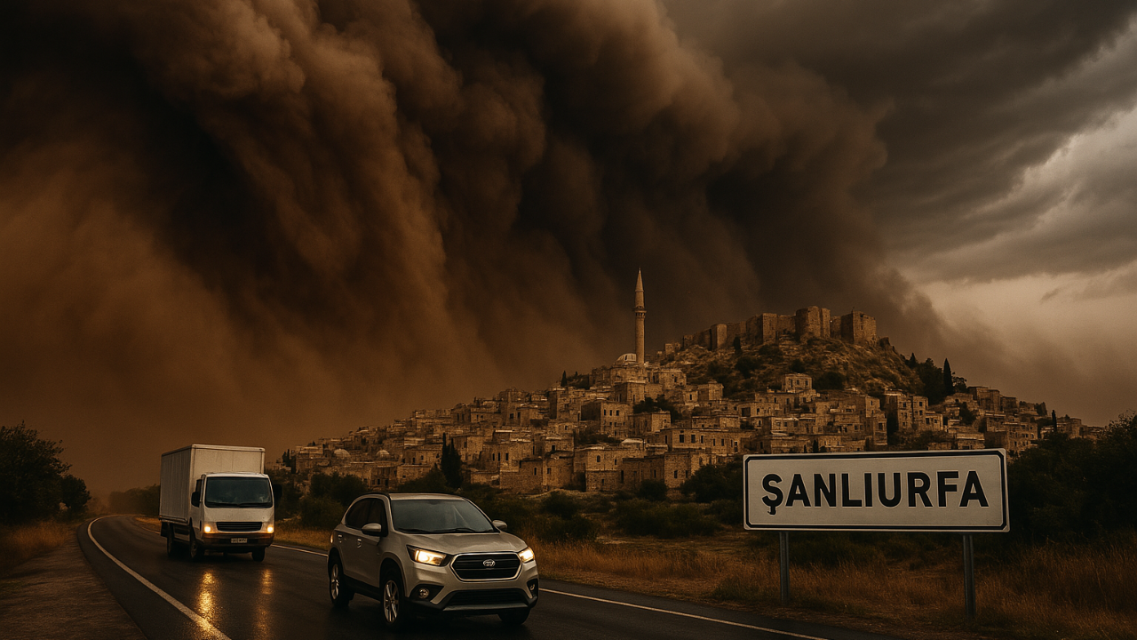 Şanlıurfa Uyarılmıştı, Fırtına Etkisini Göstermeye Başladı!