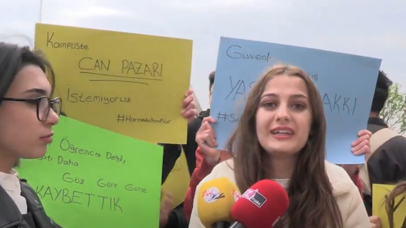 HRÜ Öğrencileri İsyanda : Güvende Değiliz!