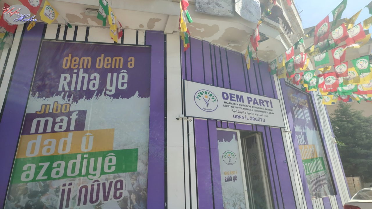 DEM Parti Şanlıurfa Kongresine Hazırlanıyor