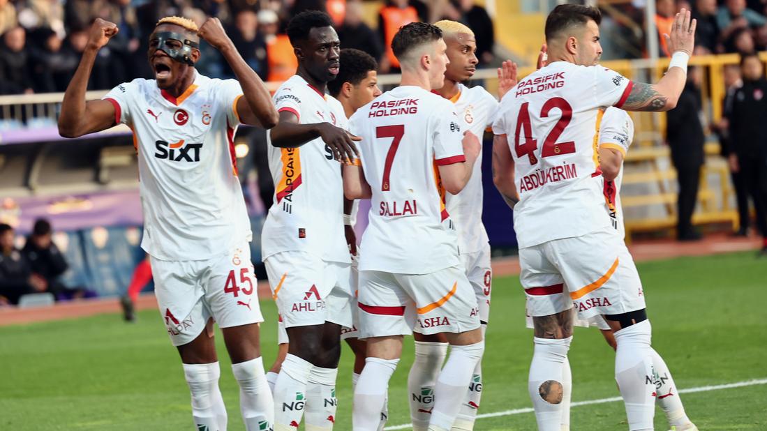 Galatasaray, Eyüpspor'u 5 Golle Mağlup Etti