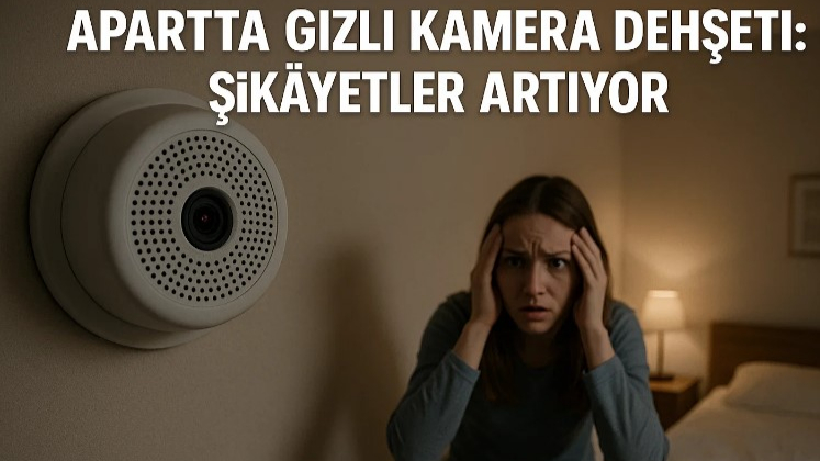 Apartta Gizli Kamera Dehşeti: Şikâyetler Artıyor!