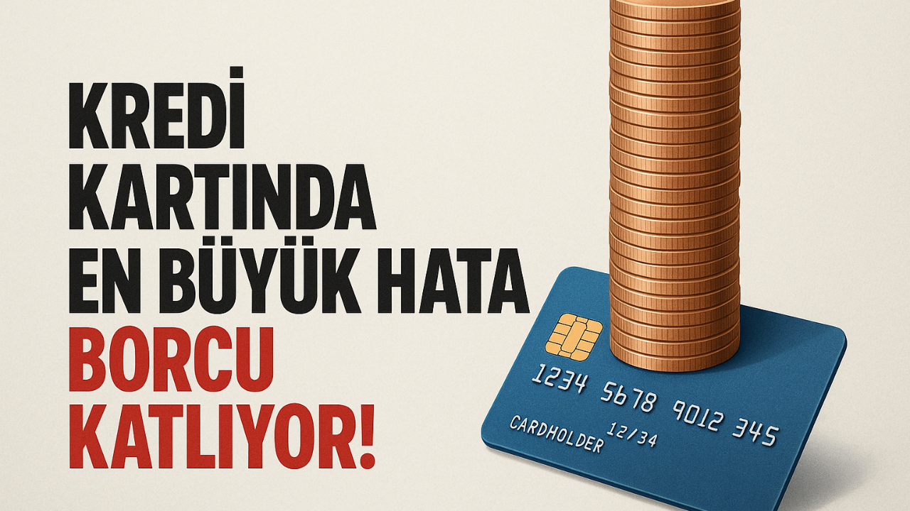 Kredi Kartında En Büyük Hata Borcu Katlıyor!