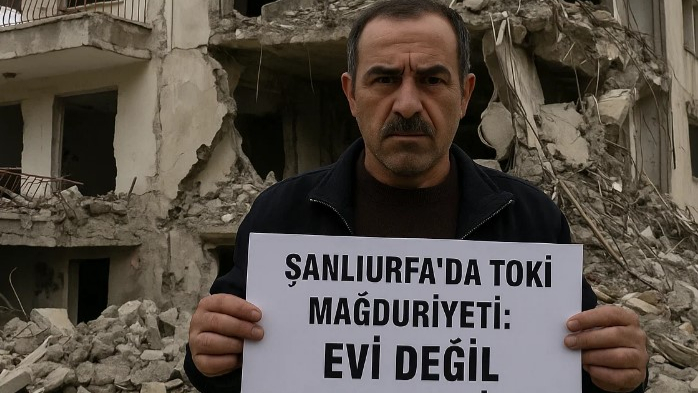 Şanlıurfa’da TOKİ Mağduriyeti: Evi Değil Enkazı Verdiler!