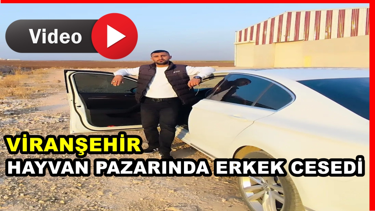 Viranşehir Hayvan Pazarında Erkek Cesedi Bulundu
