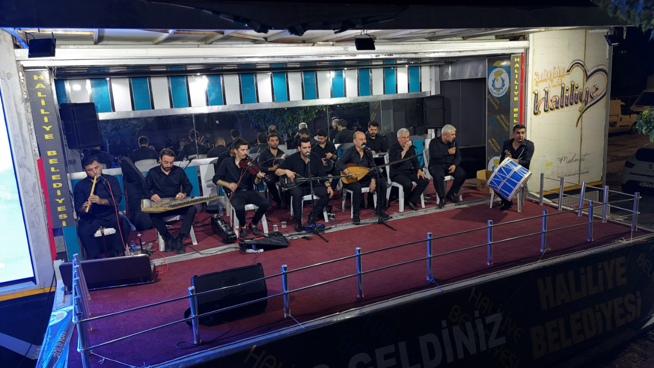 Haliliye’de Yaz Akşamları Müzikle Şenlendi!
