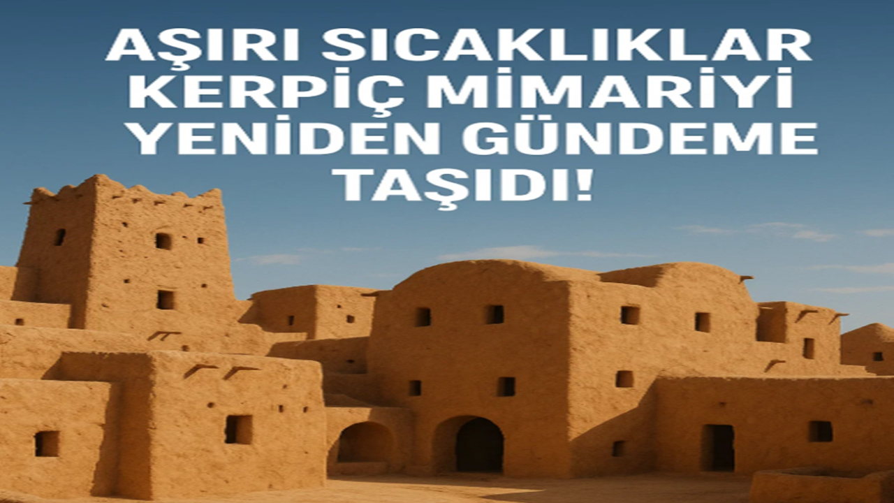 Aşırı Sıcaklıklar Kerpiç Mimariyi Yeniden Gündeme Taşıdı!