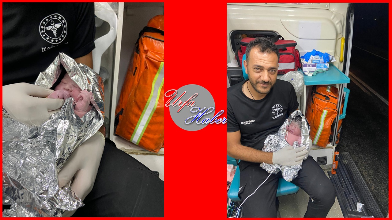Yolda Doğum Başladı! Urfa'da Nefes Kesen Anlar