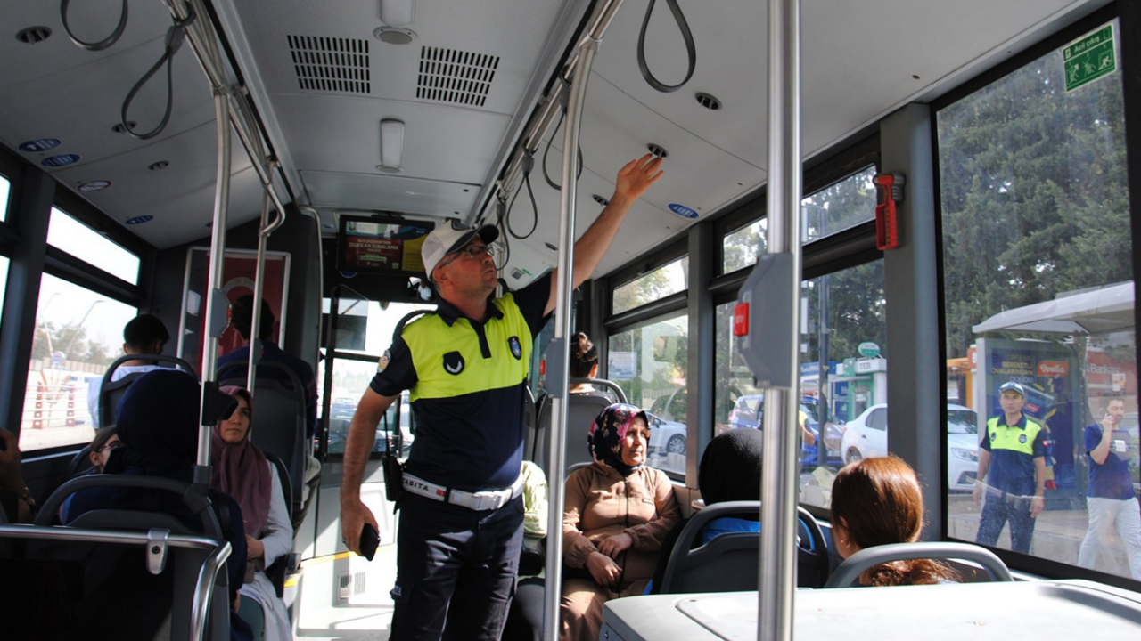 Şanlıurfa’da Klimasız Otobüse Ceza Kesilecek