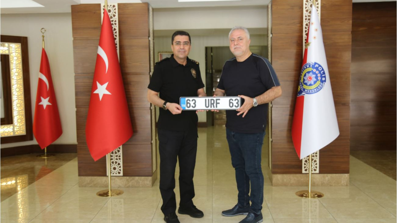 Şanlıurfaspor’a Özel 63 URF 63 Plakası Satılıyor!