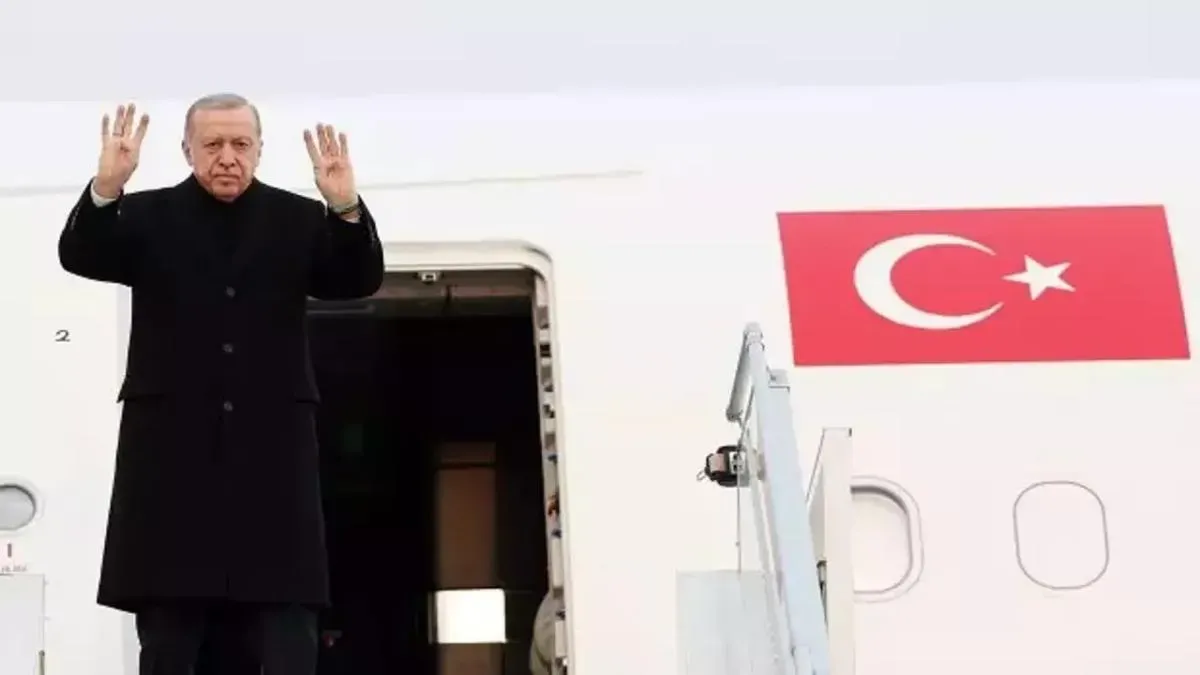 Cumhurbaşkanı Erdoğan, Çin'e Gitti