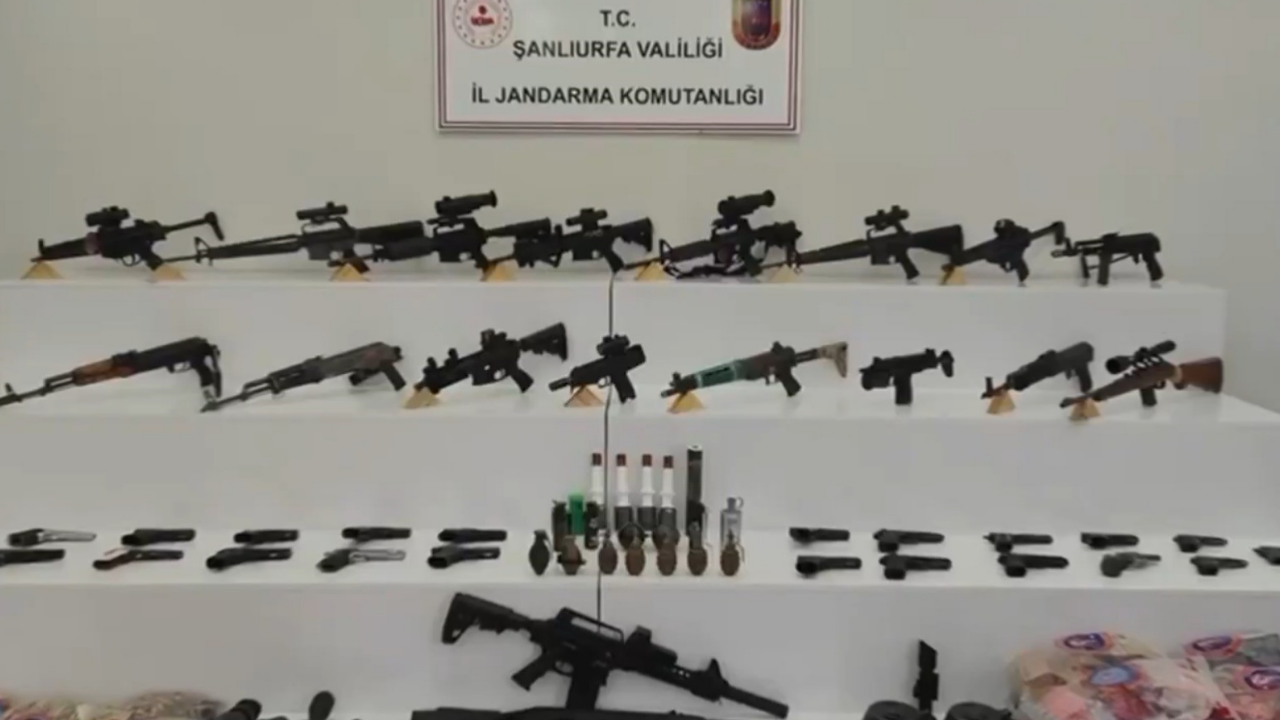 Şanlıurfa’da Silah Kaçakçılığı: Cephanelik Ele Geçirildi