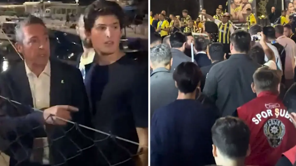 Ali Koç Taraftarla Karşı Karşıya: Zor Anlar Yaşadı