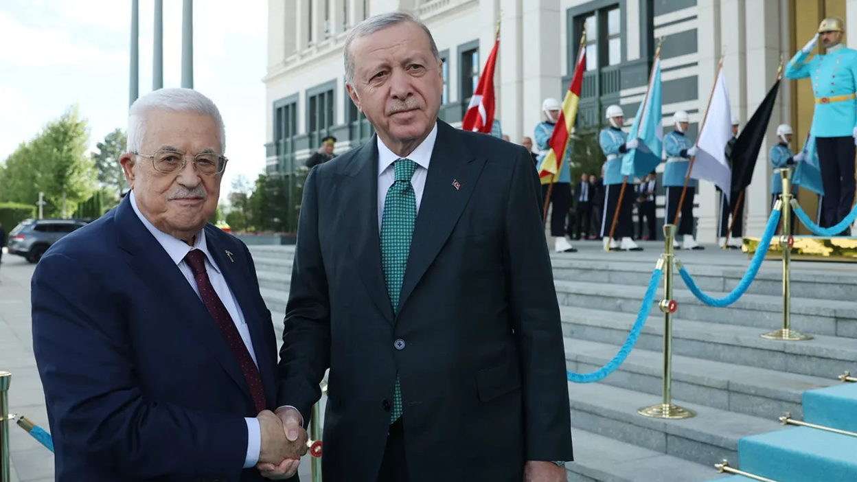 Külliye'de Kritik Görüşme! Cumhurbaşkanı Erdoğan, Abbas İle Bir Araya Geldi