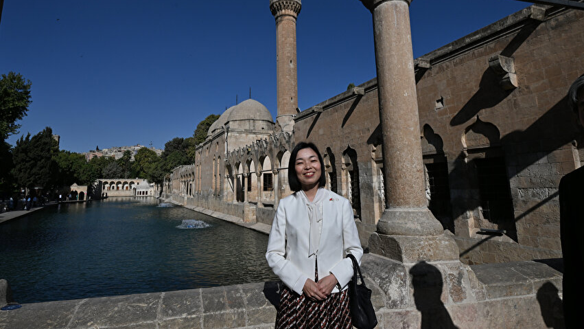 Japon Prensesi Mikasa’nın İlk Ziyaret Noktası Balıklıgöl Oldu