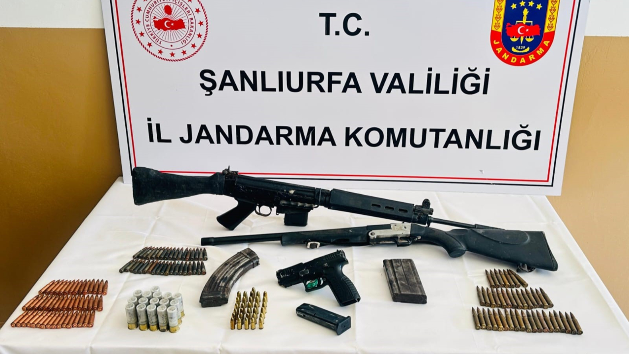 Şanlıurfa’da Ruhsatsız Silah Operasyonu
