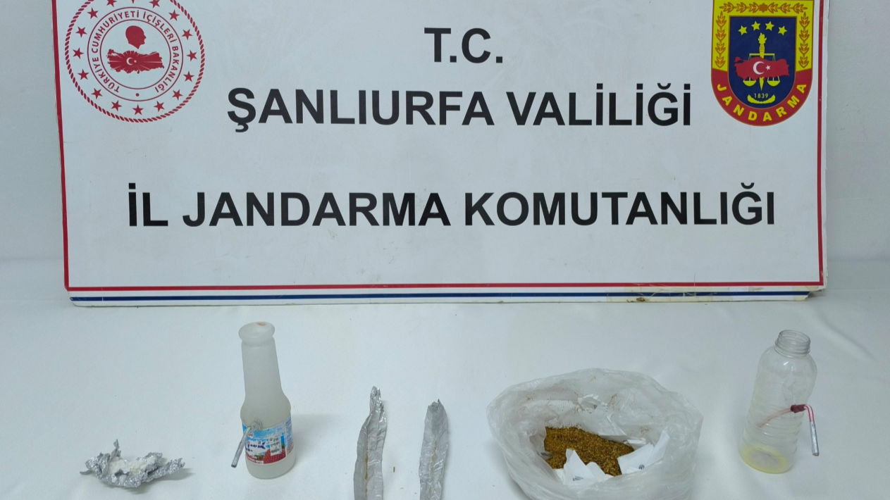 Şanlıurfa’da Narkotik Operasyonu: Uyuşturucu Ele Geçirildi