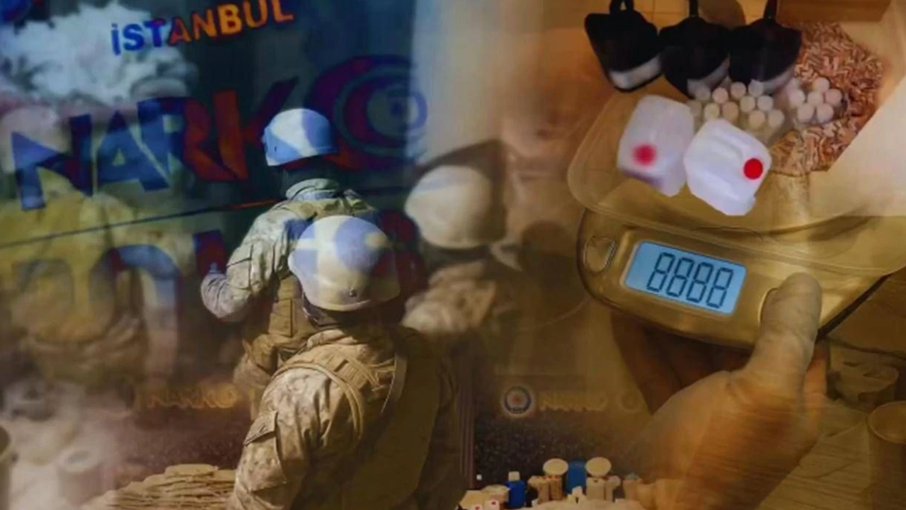 8 İlde Uyuşturucu Tacirlerine Büyük Operasyon