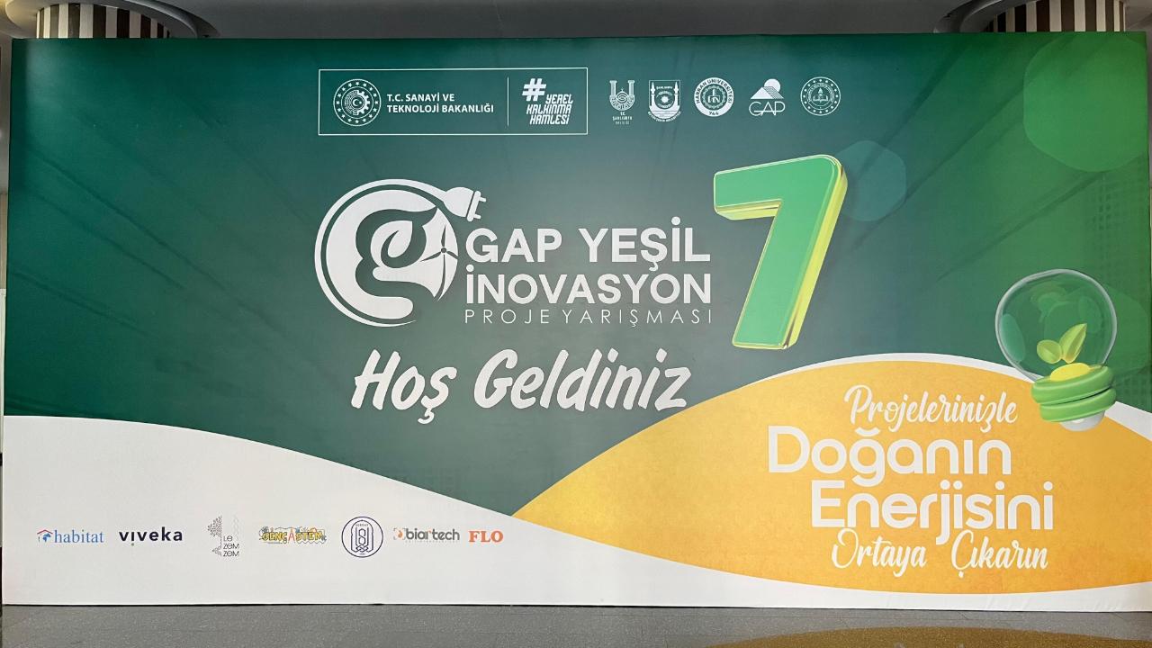 7. GAP Yeşil İnovasyon Proje Yarışması Şanlıurfa’da Başladı