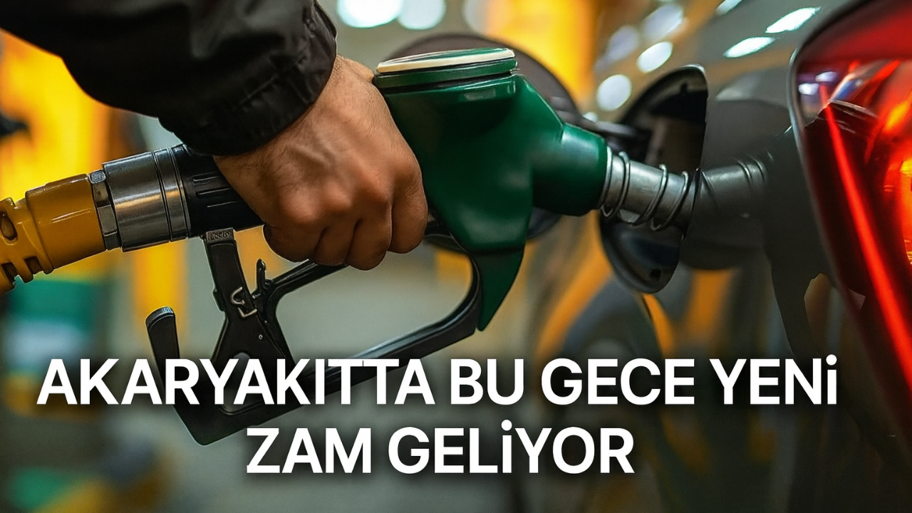 Akaryakıtta Bu Gece Yeni Zam Geliyor