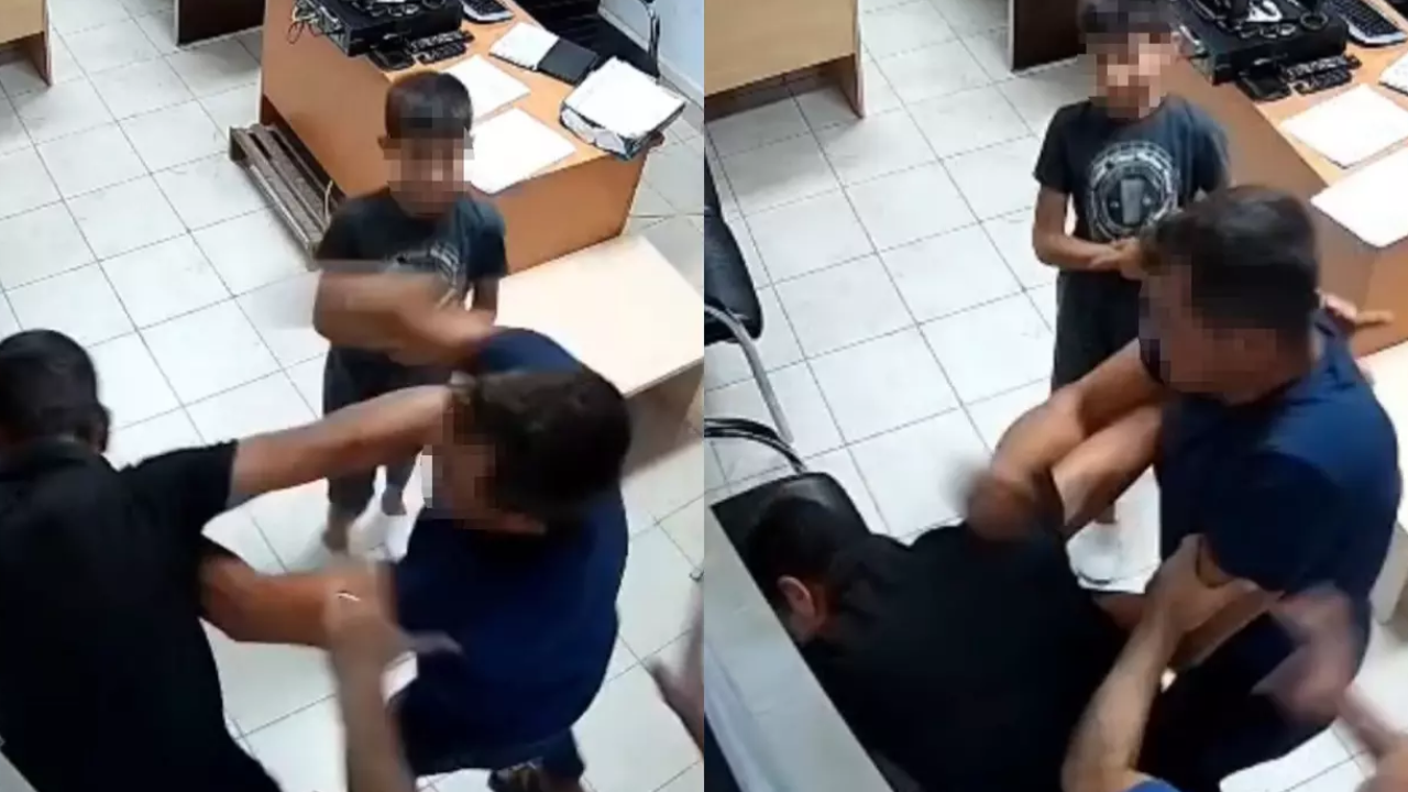 Boşanma Davası Sırasında Polis Merkezinde Şiddet Olayı