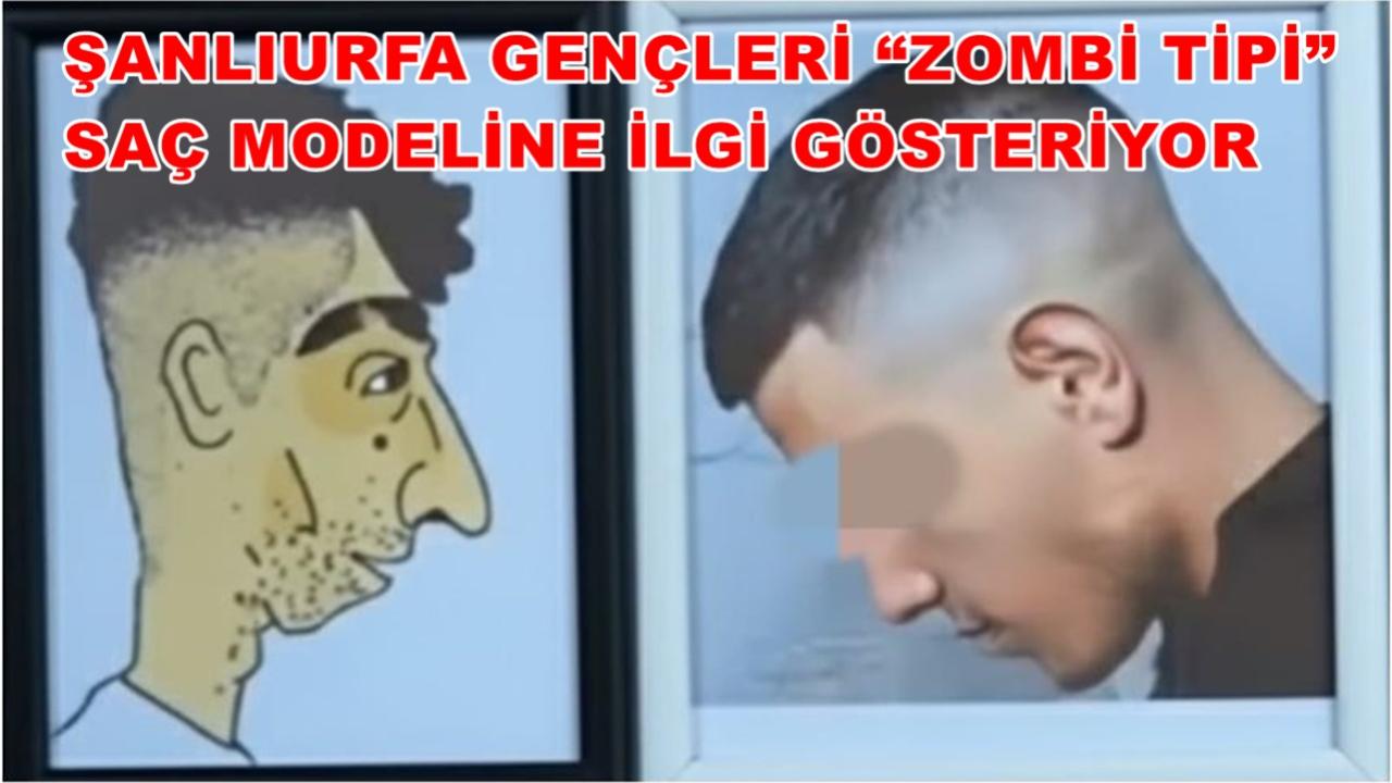 Şanlıurfa Gençleri “Zombi Tipi” Saç Modeline İlgi Gösteriyor