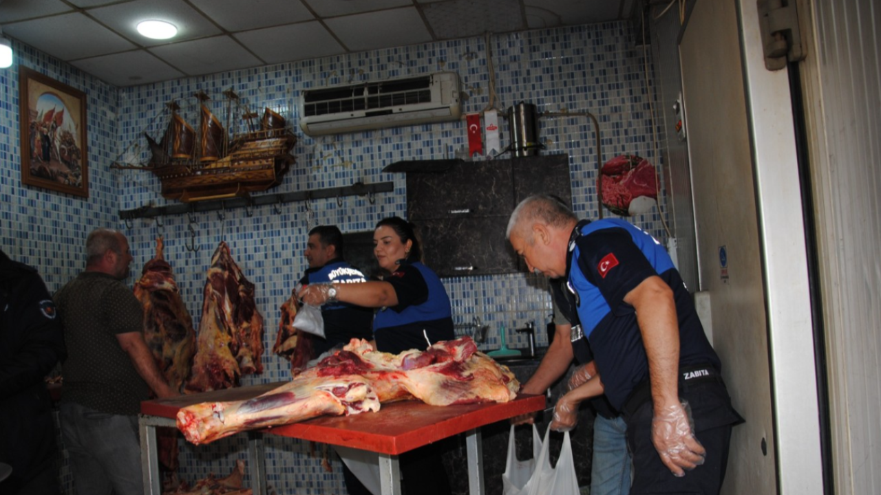 Şanlıurfa’da Bir Ton Bozuk Et Ele Geçirildi