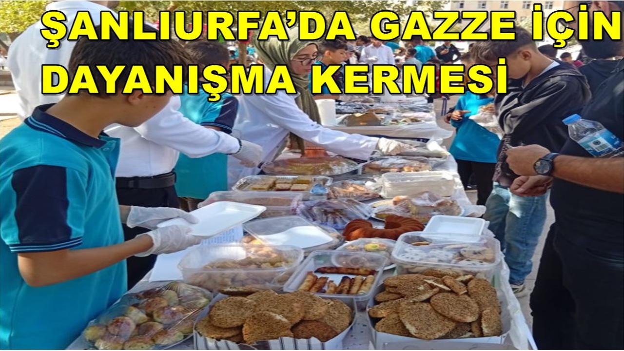 Şanlıurfa’da Gazze İçin Dayanışma Kermesi Düzenlendi