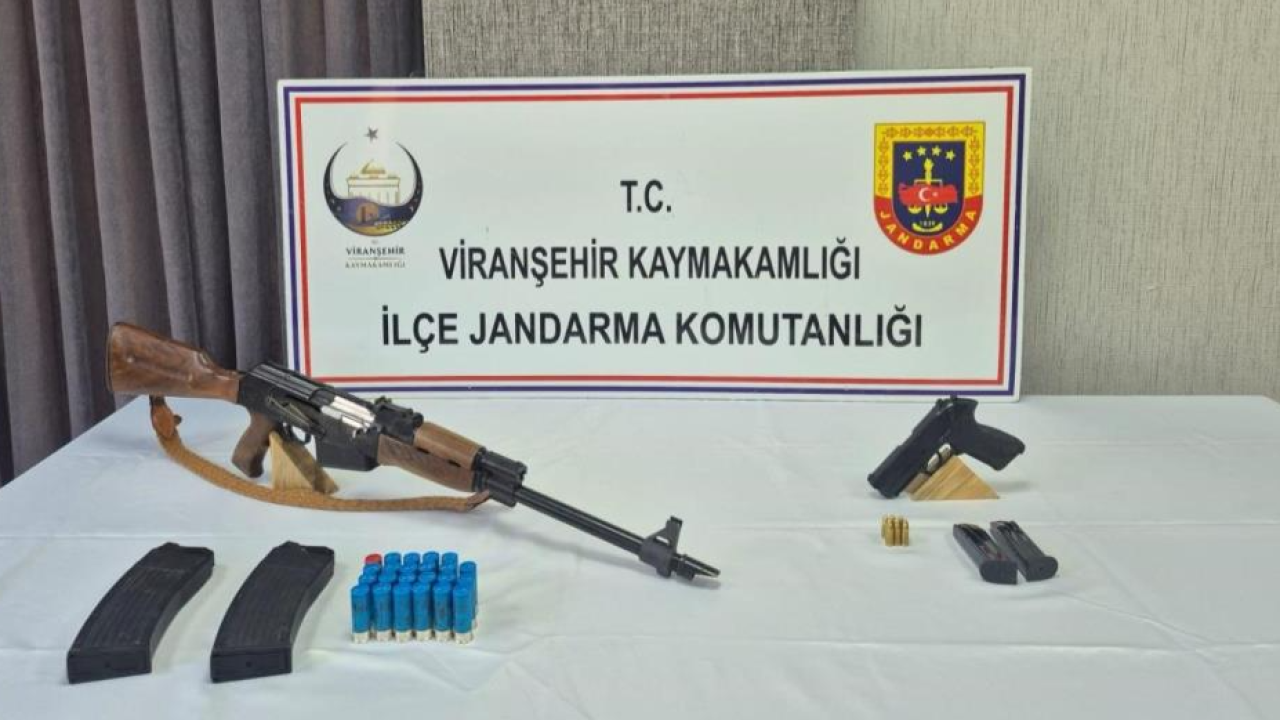 Şanlıurfa’da Ruhsatsız Silah Operasyonu: 1 Gözaltı