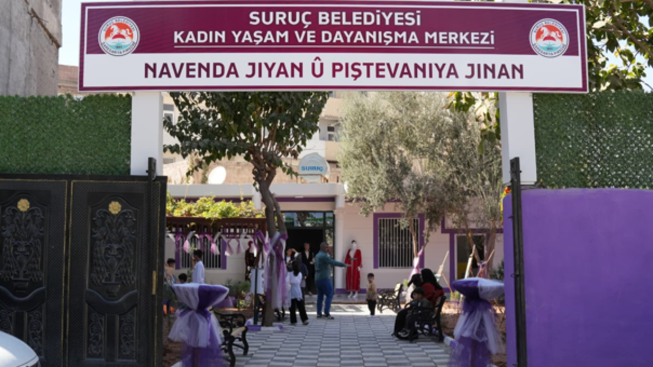 Suruç’ta Kadın Yaşam ve Dayanışma Merkezi Açıldı