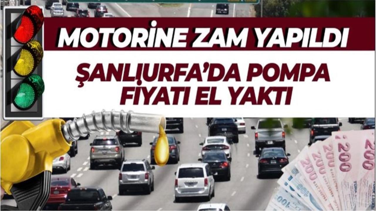 Zam Yağmuru Durmuyor! Şanlıurfa’da Motorin El Yakıyor