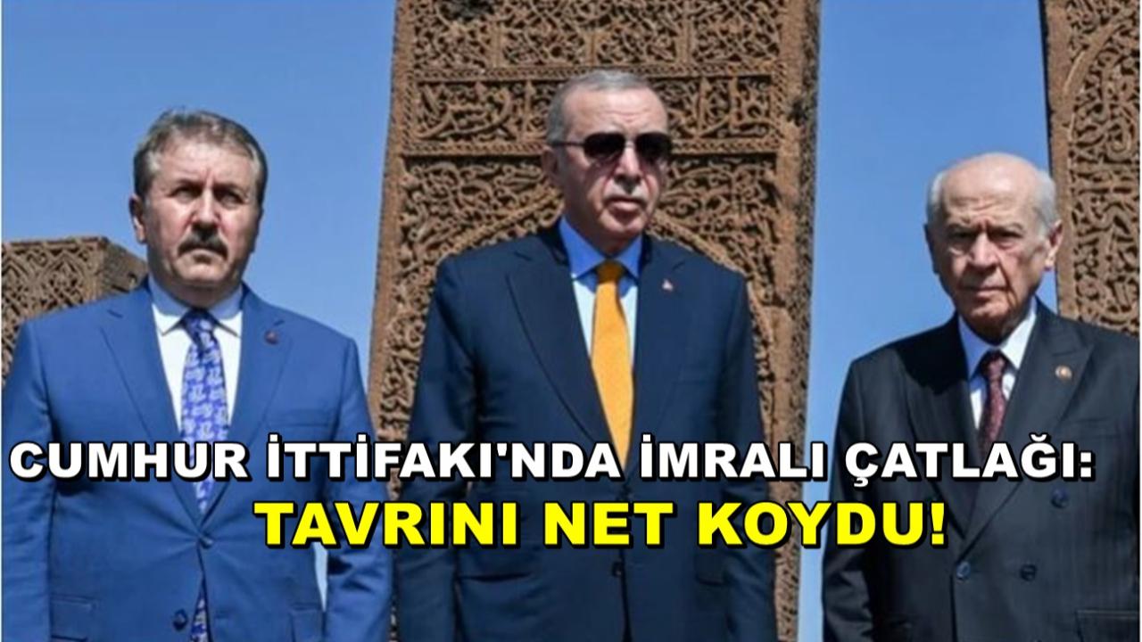 Cumhur İttifakı'nda İmralı Çatlağı: Tavrını Net Koydu!