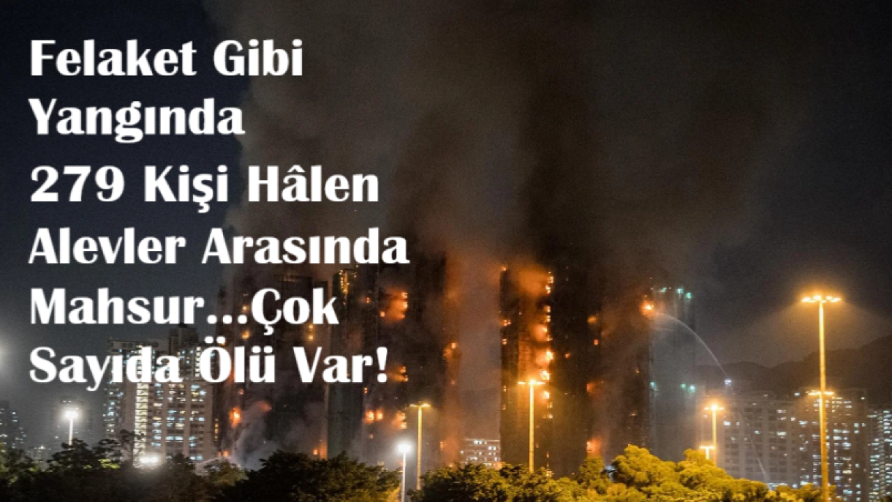Felaket Gibi Yangın Çıktı...Yüzlerce Kişi Hala Kayıp!