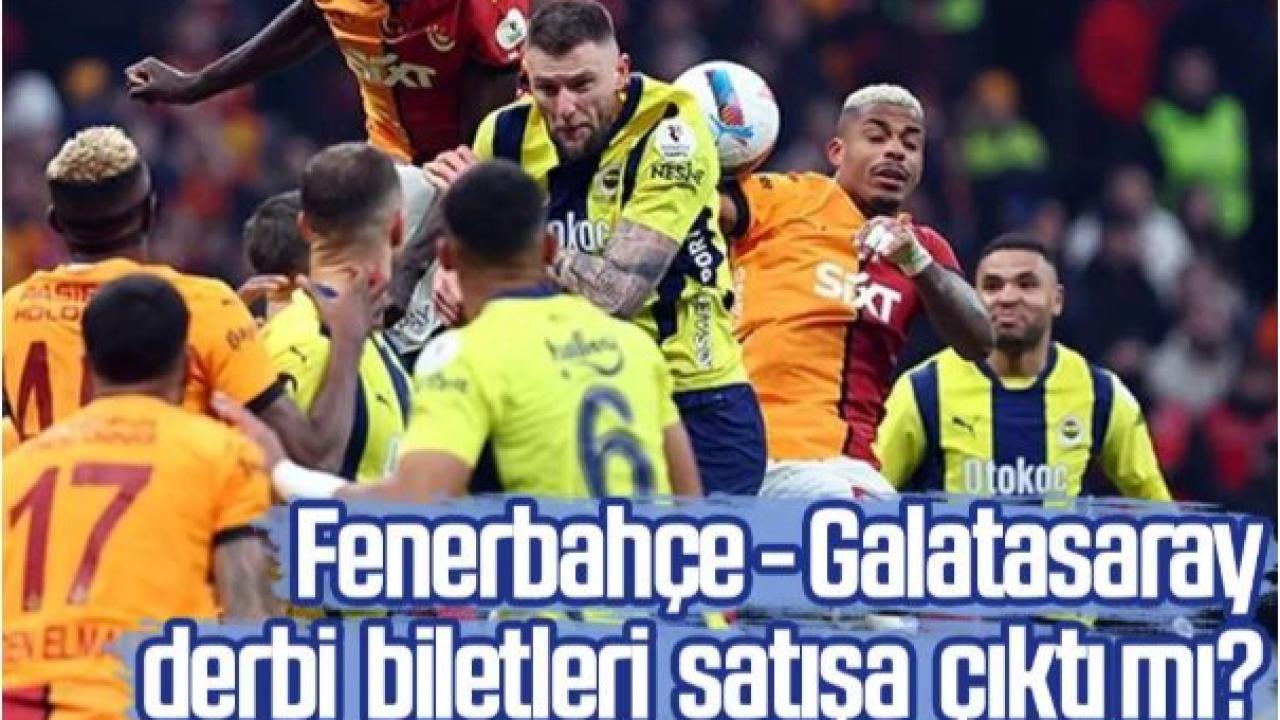 Fenerbahçe Galatasaray Maç Bileti Ne Zaman Satışa Çıkacak?