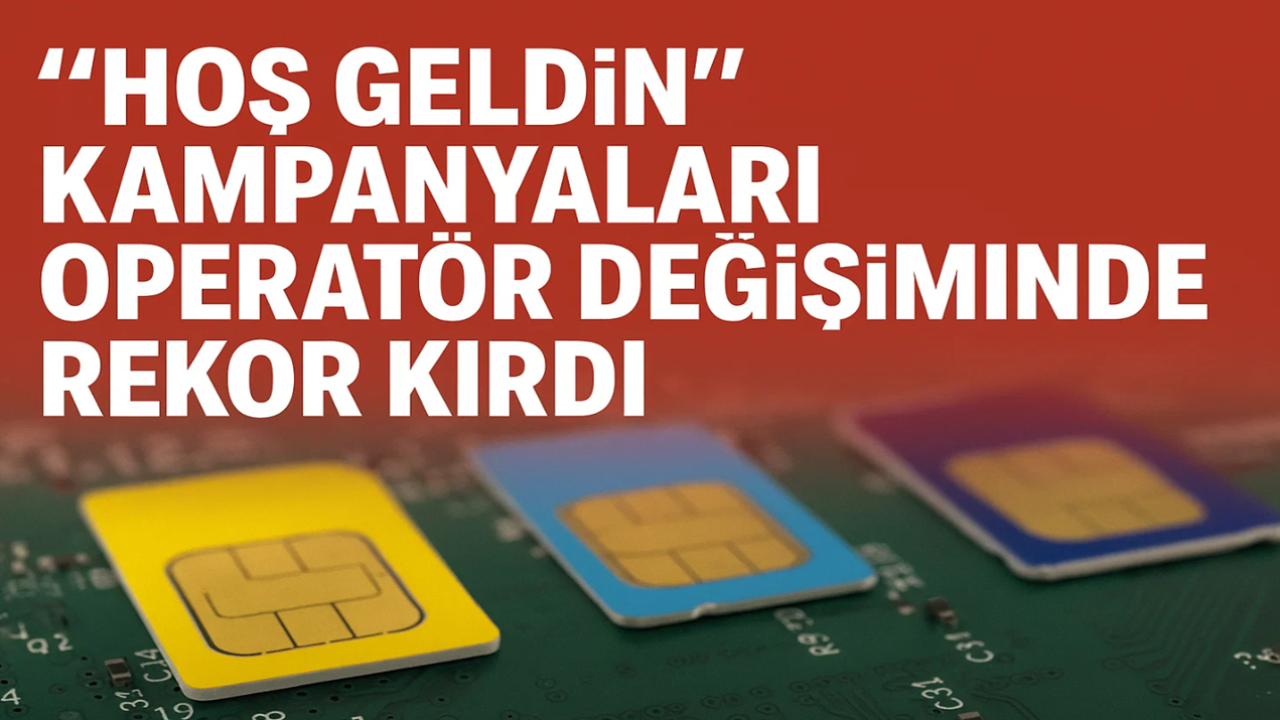 “Hoş Geldin” Kampanyaları Operatör Değişiminde Rekor Kırdı