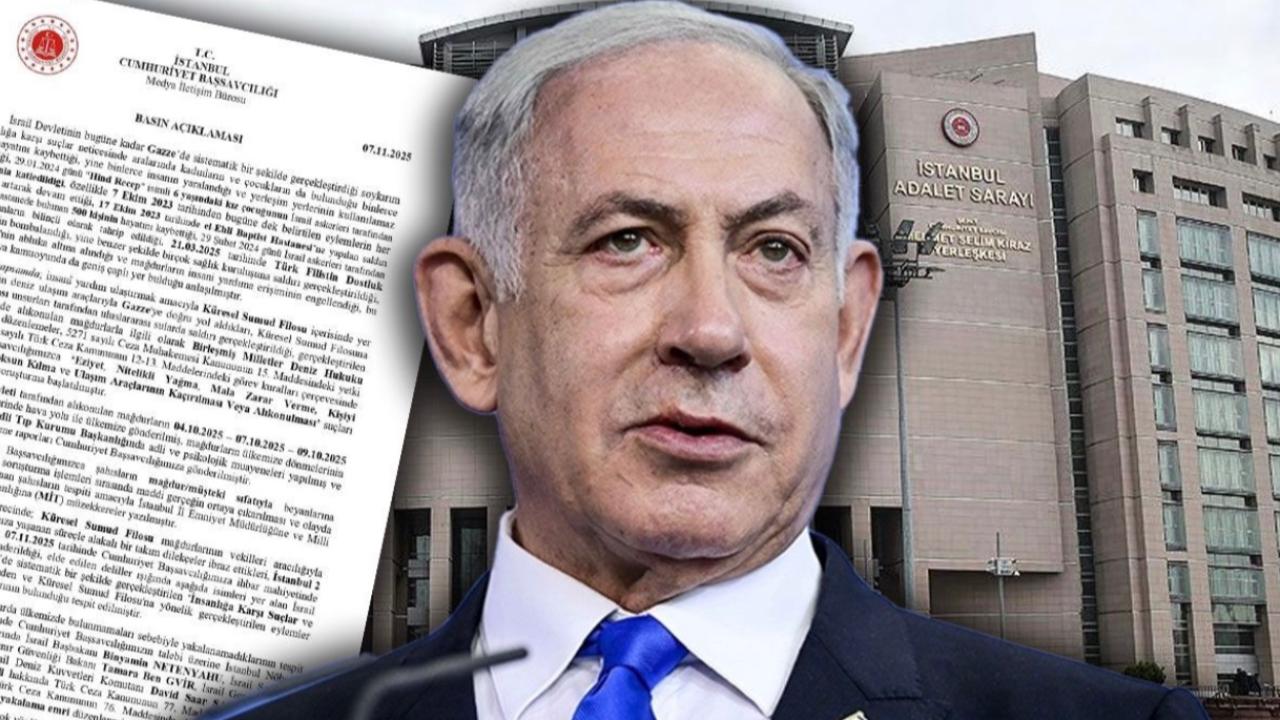İstanbul Savcılığı Netanyahu İçin Yakalama Kararı Çıkardı