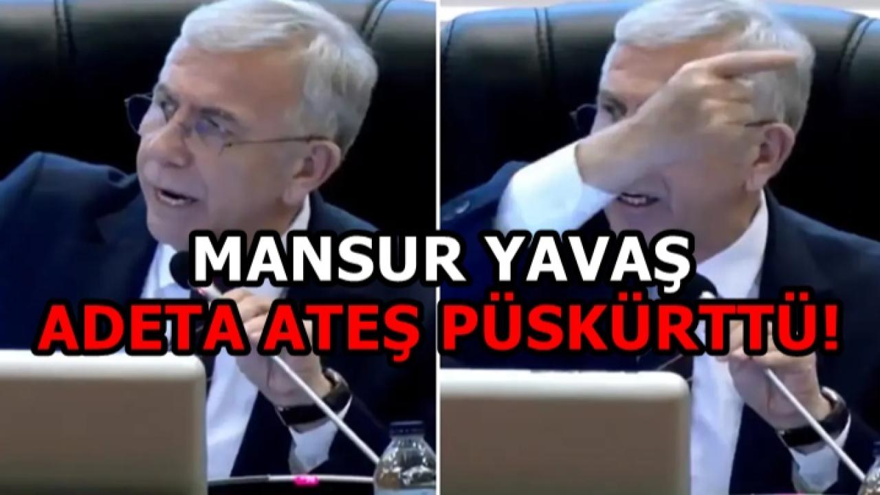 Mansur Yavaş Çıldırdı: "Bağırma Lan! Ne Bağırıyorsun…"