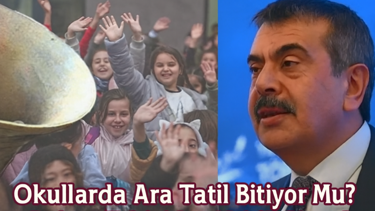 Okullarda Ara Tatil Bitiyor Mu? Bakan Tekin’den Kritik Sinyal