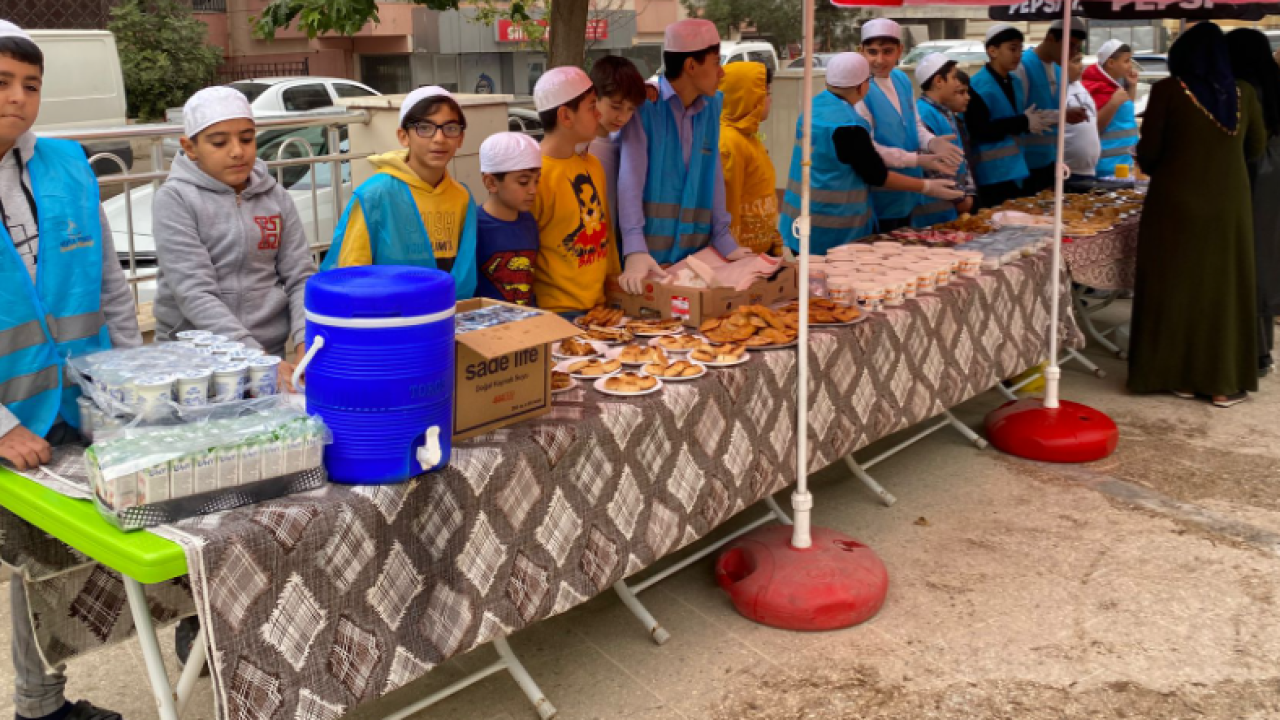 Şanlıurfa'da Miniklerin El Becerisi İlgi Topladı