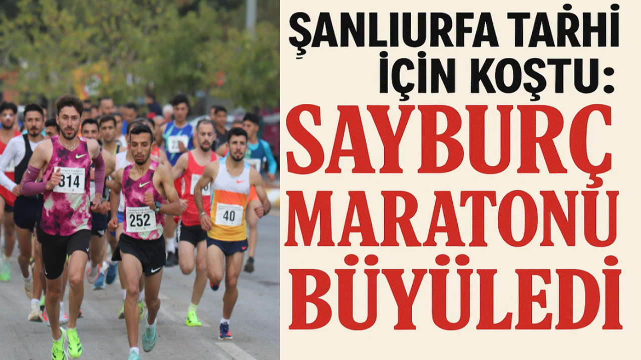Şanlıurfa Tarihi İçin Koştu: Sayburç Maratonu Büyüledi