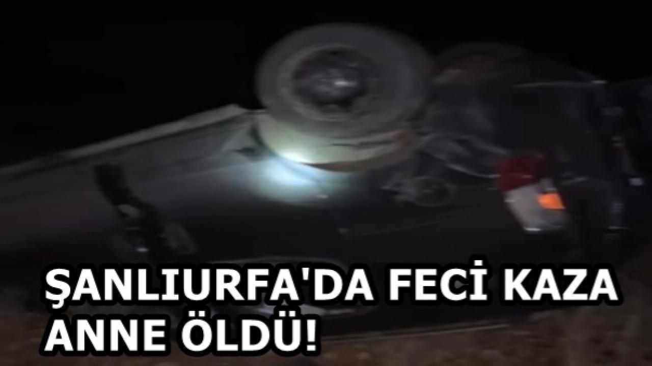 Şanlıurfa'da Feci Kaza...Kadın Öldü, Dede ve Torun Yaralı!
