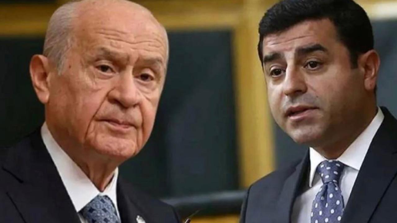 Siyasette Şaşırtan Yakınlaşma: Bahçeli Konuştu, Demirtaş Cevap Verdi