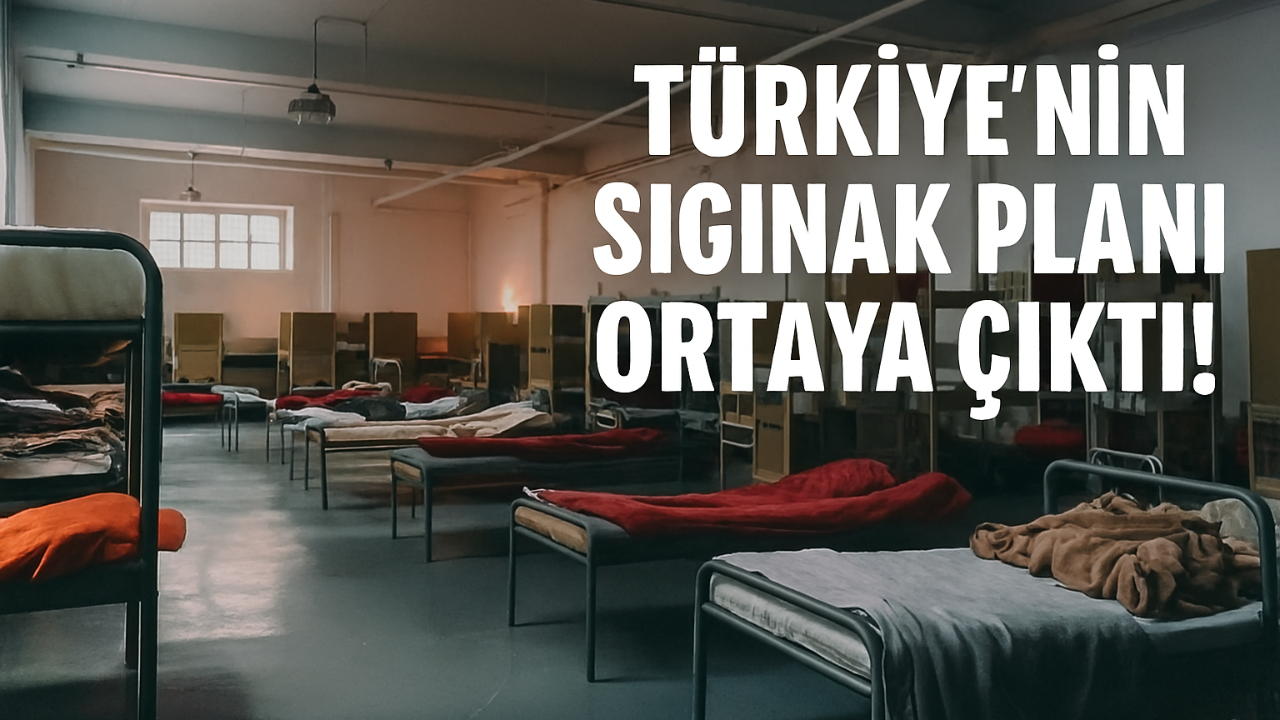 Türkiye’nin Sığınak Planı Ortaya Çıktı!