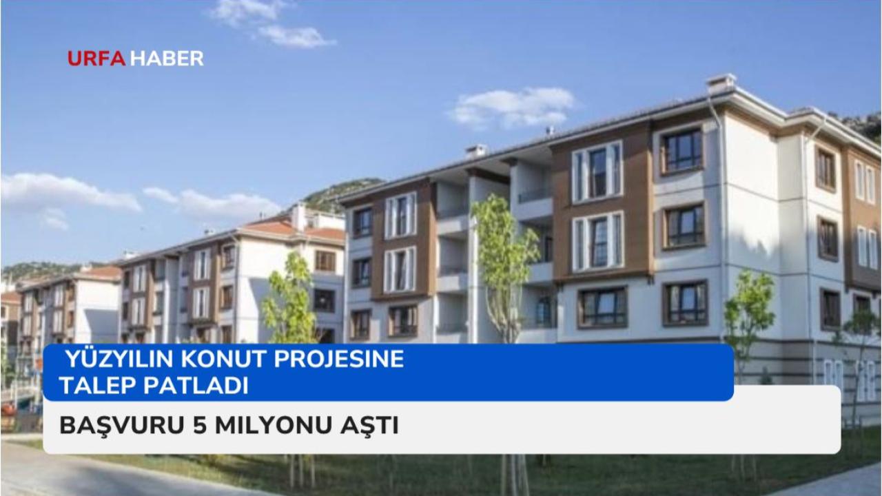 Yüzyılın Konut Projesine Talep Patladı!