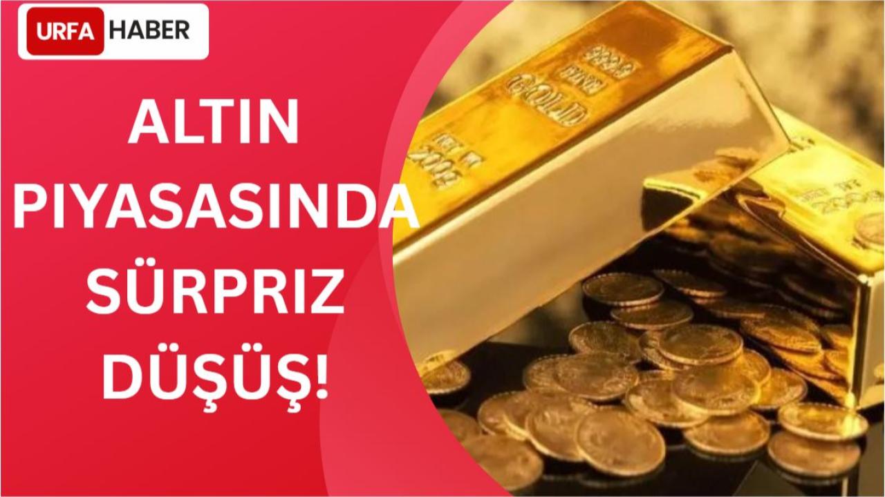 Altın Piyasasında Sürpriz Düşüş!
