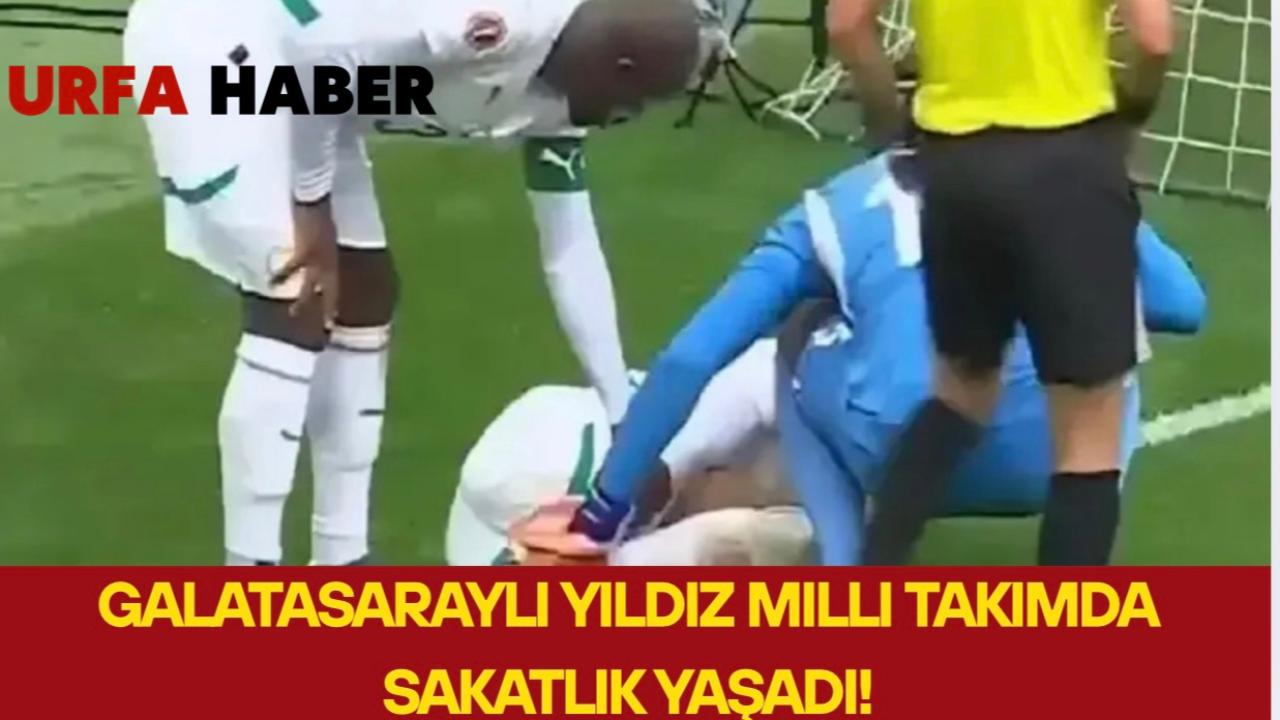 Galatasaraylı Yıldız Milli Takımda Sakatlık Yaşadı!