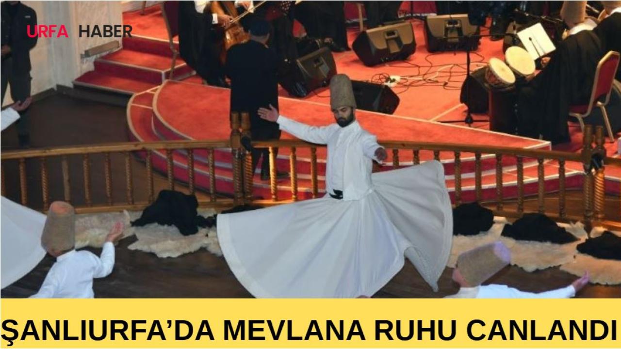 Şanlıurfa’da Mevlana Ruhu Canlandı