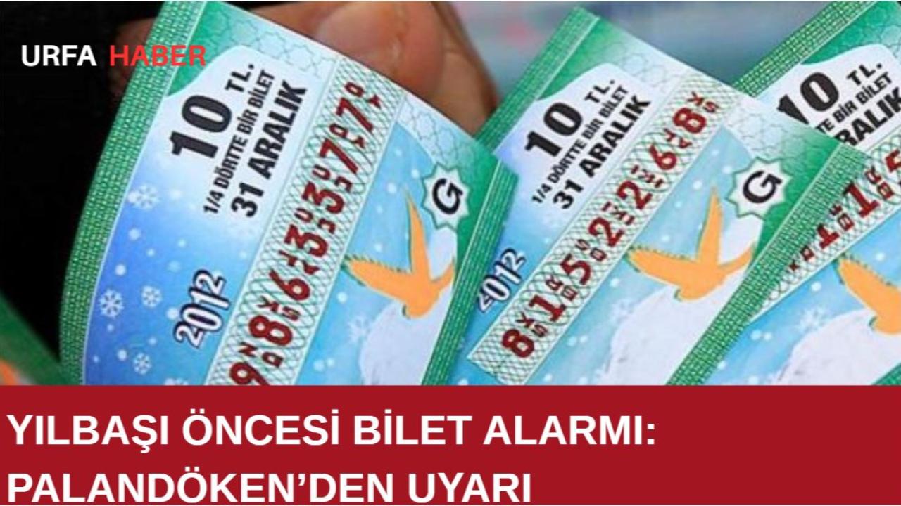 Yılbaşı Öncesi Bilet Alarmı: Palandöken’den Uyarı
