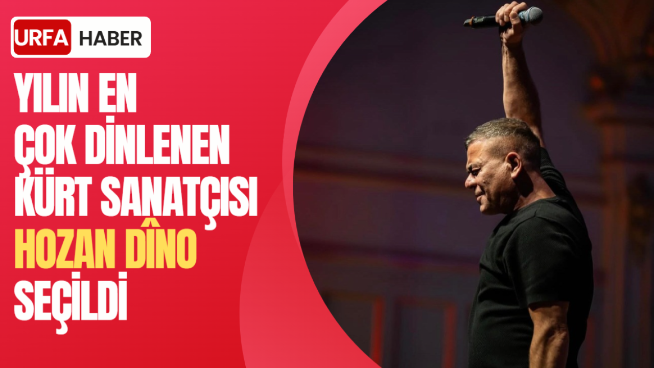 Yılın En Çok Dinlenen Kürt Sanatçısı Hozan Dîno Seçildi