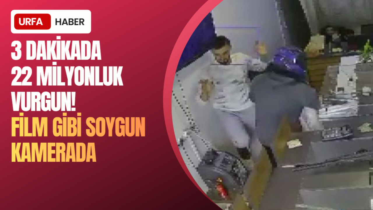 3 Dakikada 22 Milyonluk Vurgun! Film Gibi Soygun Kamerada