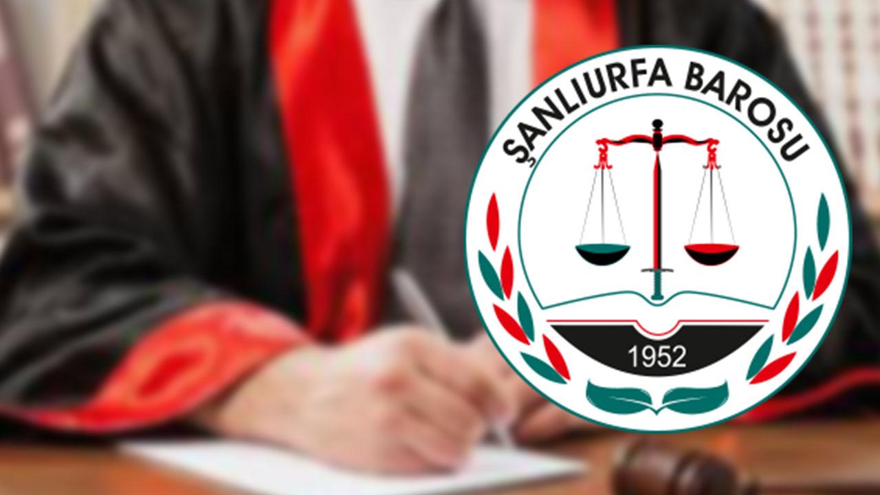 Avukatların engellendiği iddiası: Urfa Barosu’ndan tepki!